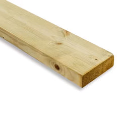 47 mm x 175 mm Eased-Edge Decking Joist Klin Dried C24 Treated Timber