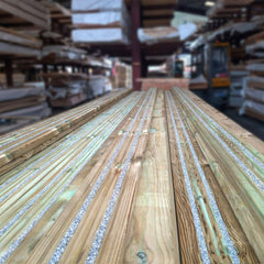 Pressure Treated Anti-Slip 32 x 125 Softwood Deck Board - BF Specialist Timber