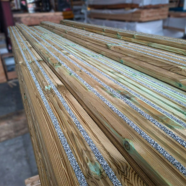 Pressure Treated Anti-Slip 32 x 125 Softwood Deck Board - BF Specialist Timber