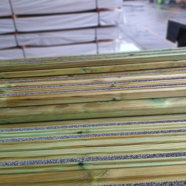 Pressure Treated Anti-Slip 32 x 125 Softwood Deck Board - BF Specialist Timber