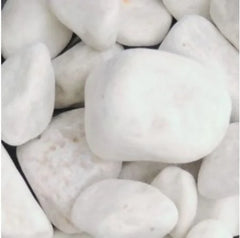 White Cobbles 40-90mm Decorative Aggregate