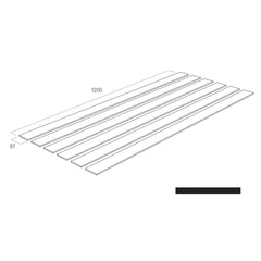Square MDF Wall Panel Kit WPKT4 - BF Specialist Timber