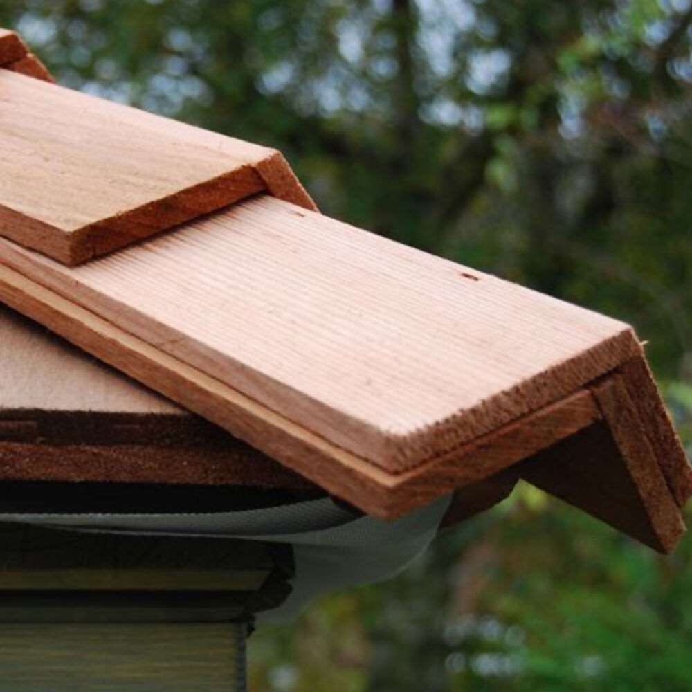 Timber Ridge Cap Western Red Cedar Blue Label Hip & Ridge Caps – BF Specialist Timber