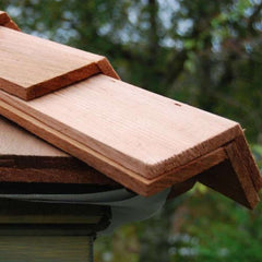 Waldun Premium Certi-Ridge Pre-Formed Shingle Western Red Cedar Hip & Ridge Caps