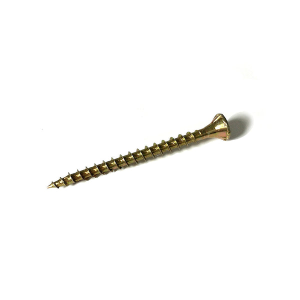 Reisser Cutter Screw Yellow CSK PZD 4.0 x 50mm CP Pack:200 8200S220400504 - BF Specialist Timber