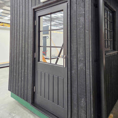 Spruce Black Coated Channel Cladding 25x150