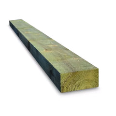 2.4m x 100mm  x 100mm Sawn Green Treated UC3 Landscaping Sleeper