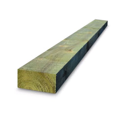 2.4m x 125mm  x 250mm Sawn Green Treated UC3 Landscaping Sleeper