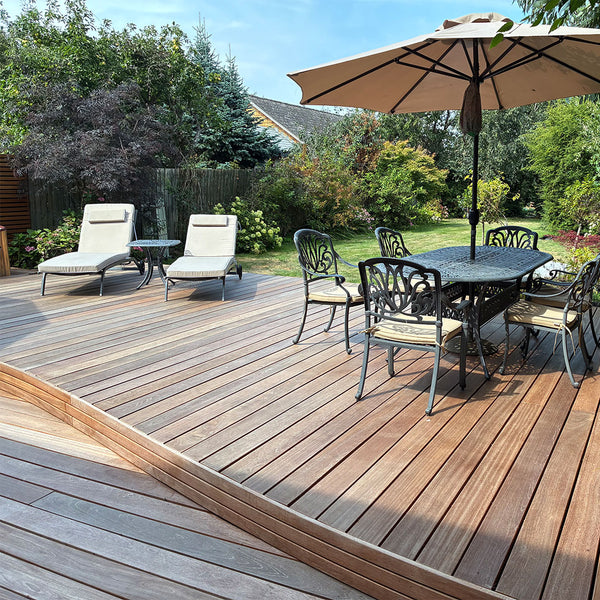 21 x 145mm Yellow Balau Decking Smooth