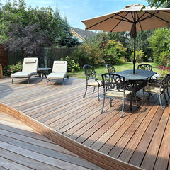 21 x 145mm Yellow Balau Decking Smooth